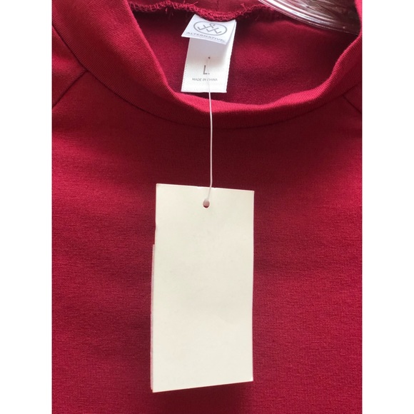 NWT | Alternative Apparel TurtleNeck Dress| Red |L - Picture 2 of 2